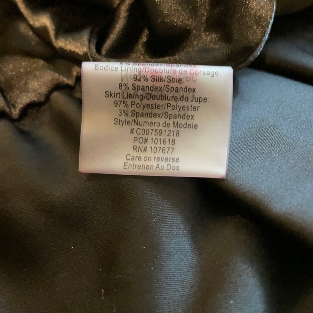 Black Alice + Olivia Strapless Dress - Picture 14 of 15